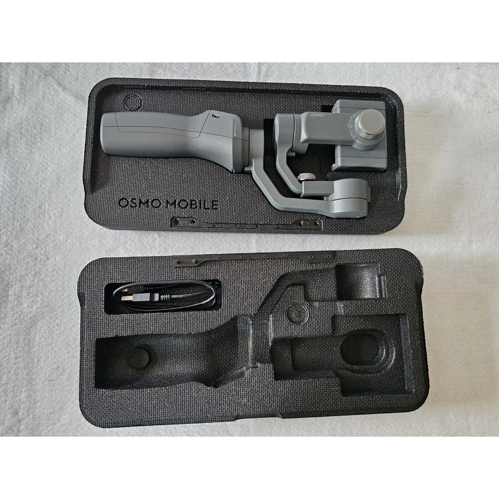 DJI OSMO Mobile 2 Handheld Smartphone Gray Model OM170 w/Case